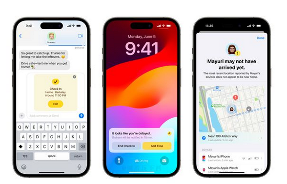 南谯苹果维修站分享如何在iPhone上使用平安确认功能 