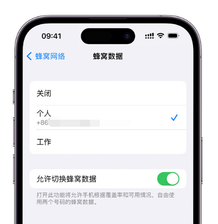 南谯苹果维修服务分享如何在iPhone上使用双卡 